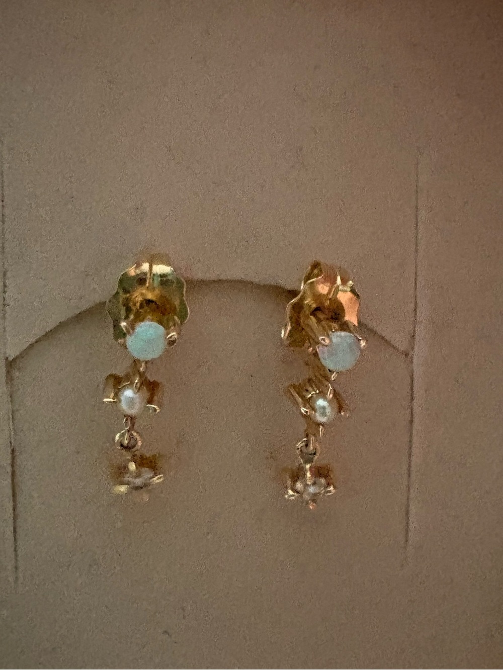CATBIRD Petite Opal Spring Fairy Earrings - Picture 11 of 16